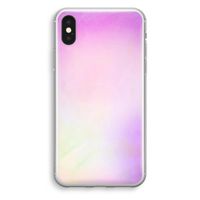 Flow mist pastel: iPhone XS Transparant Hoesje - thumbnail