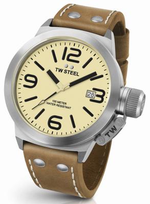 TW Steel CS12 Canteen XXL heren horloge 50mm TW Steel CS12 Canteen XXL heren horloge 50mm