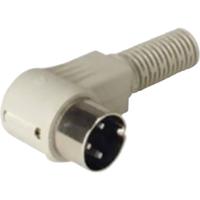 Hirschmann 931 571-517-1 DIN-connector Stekker, haaks Aantal polen: 5 Grijs 1 stuk(s)