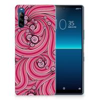 Sony Xperia L4 Hoesje maken Swirl Pink