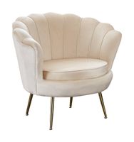 Artistiq Fauteuil Lizzy, Velvet - Beige