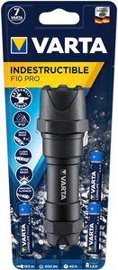 Varta Indestructible F10 Pro Zaklamp werkt op batterijen LED 300 lm 132 g