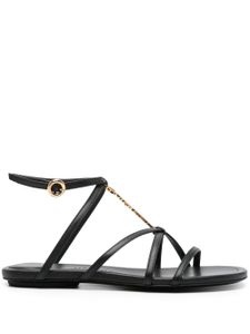 Jacquemus Les sandales Pralu leather sandals - Noir