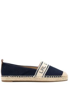 Lauren Ralph Lauren espadrilles Caylee à logo imprimé - Bleu