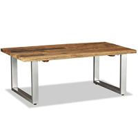 vidaXL Gerecycled Bielshouten Salontafel Massief Tafel Tafels Woonkamertafel