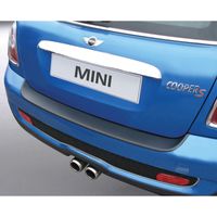 Bumper beschermer passend voor BMW Mini Cooper 2006- Zwart GRRBP102 - thumbnail