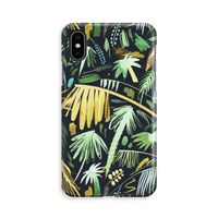 Tropical Palms Dark: iPhone Xs Volledig Geprint Hoesje - thumbnail