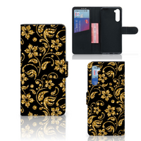 OnePlus Nord Hoesje Gouden Bloemen - thumbnail