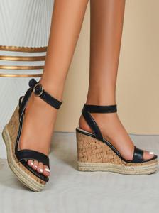 Summer Pu Vacation Slide Sandals