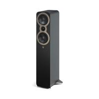 Q Acoustics 3050c vloerluidsprekers zwart gesatineerd (aangegeven prijs geldt voor 1 stuk, voor een compleet paar bestel je 2 stuks) stereoluidsprekers voor surround sound/thuisbioscoop