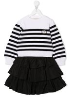 TWINSET Kids ensemble pull-jupe à volants - Blanc - thumbnail