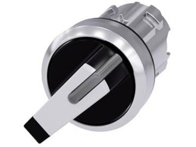 Siemens 3SU1052-2FF60-0AA0 Knevelschakelaar Tuimel Wit 2 x 45 ° 1 stuk(s)