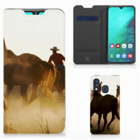 Samsung Galaxy A40 Hoesje maken Design Cowboy - thumbnail