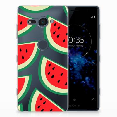 Sony Xperia XZ2 Compact Siliconen Case Watermelons