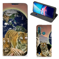 Motorola Moto G8 Power Lite Hoesje maken Roofdieren