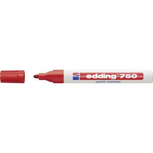 Edding 750 paint marker 4-750002 Lakmarker Rood 2 mm, 4 mm