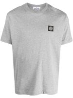 Stone Island t-shirt en coton à motif Compass - Gris - thumbnail