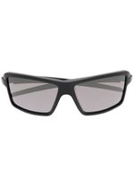 Oakley lunettes de soleil à monture carrée - Noir