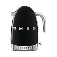 Smeg KLF04BLEU Jaren 50 variabele waterkoker, zwart