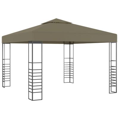vidaXL Tuinpaviljoen 180 g/m² 3x3 m taupe vidaXL Tuinpaviljoen 180 g/m² 3x3 m taupe