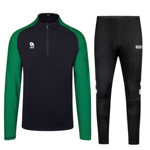 Robey - Performance Half-Zip Trainingspak - Zwart/ Groen