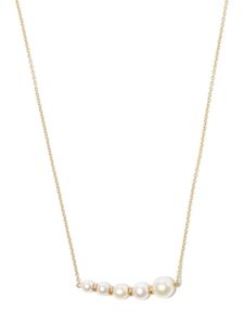 Sophie Bille Brahe collier Lune en or 14ct serti de perles