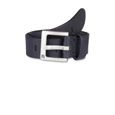 WE Fashion leren riem zwart