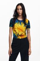 Zonnebloem T-shirt - BLUE - L - thumbnail