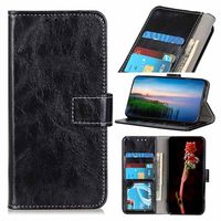 iPhone 12 Pro Max Wallet Case met standaardfunctie - Zwart