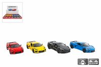 Kinsmart corvette 2021 die cast pull back 4ass - thumbnail