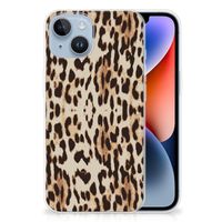 Apple iPhone 14 TPU Hoesje Leopard - thumbnail