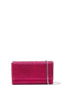 Amina Muaddi pochette Paloma à ornements en cristal - Rose