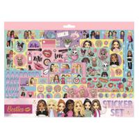 Grafix Besties Mega Stickerset 26x35,5cm 14 Vel - thumbnail