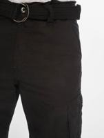 Southpole / shorts Belted Cargo Ripstop in zwart