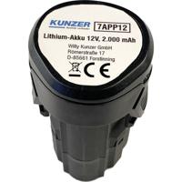 Kunzer 7APP12 Gereedschapsaccu 12 V 2 Ah Li-ion