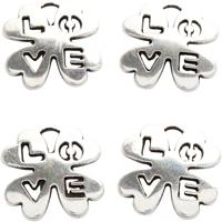 Creotime sieradenhangers 18 mm rond 4 stuks zilver