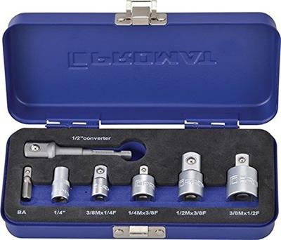 Promat adapterset S4000821196 7-delig 1/4 - 1/2 inch incl. machine-adapter