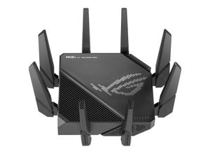 ASUS ROG Rapture GT-AX11000 Pro draadloze router Gigabit Ethernet Tri-band (2.4 GHz / 5 GHz / 5 GHz) Zwart