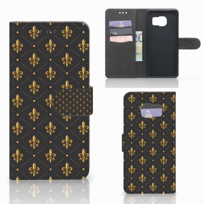 Samsung Galaxy S7 Edge Telefoon Hoesje Franse Lelie