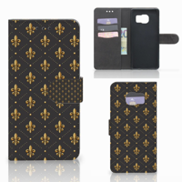 Samsung Galaxy S7 Edge Telefoon Hoesje Franse Lelie