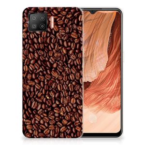 OPPO A73 4G Siliconen Case Koffiebonen