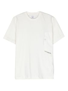 C.P. Company Kids t-shirt en coton à poche poitrine - Blanc