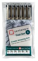 Fineliner Sakura Zentangle tool set 6delig - thumbnail