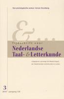 Verloren b.v., uitgeverij Tijdschrift voor Nederlandse Taal  en Letterkunde 126 (2010) 3] 3 2010 jrg 126 een prototypische auteur Arnon Grunberg
