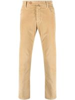 Incotex corduroy slim-cut trousers - Marron