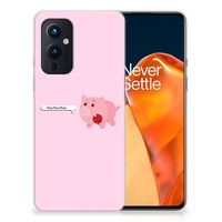 OnePlus 9 Telefoonhoesje met Naam Pig Mud