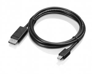 Lenovo 0B47091 DisplayPort-kabel Mini-displayport / DisplayPort Adapterkabel Mini DisplayPort-stekker, DisplayPort-stekker 1.20 m Zwart