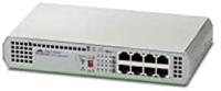 AT-GS910/8-50 Switch Layer 2 Gigabit Unmanaged - 8 x 10/100/1000T - Internal PSU - DIP Switch configurable