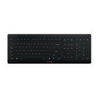 CHERRY Stream toetsenbord RF draadloos + USB QWERTY Engels Zwart
