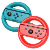 iPega PG-SW086 Stuurwiel voor JoyCon Controllers - 2 stuks. - Blauw / Rood